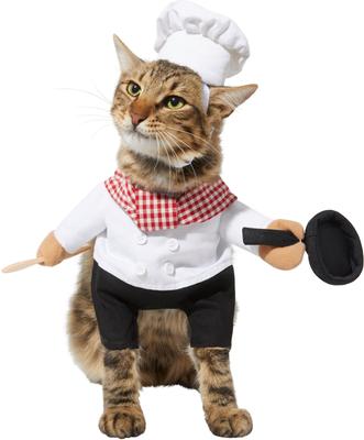 Discontinued FRISCO Front Walking Chef Dog Cat Costume