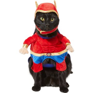 Frisco Front Walking Superhero Dog & Cat Costume, X-Small