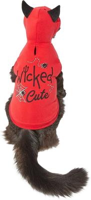 Show full view: Frisco Wicked Cute Dog & Cat Hoodie, X-Small slide 3 of 8