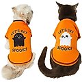 Frisco Sequin Let's Get Spooky Dog & Cat T-Shirt, Small