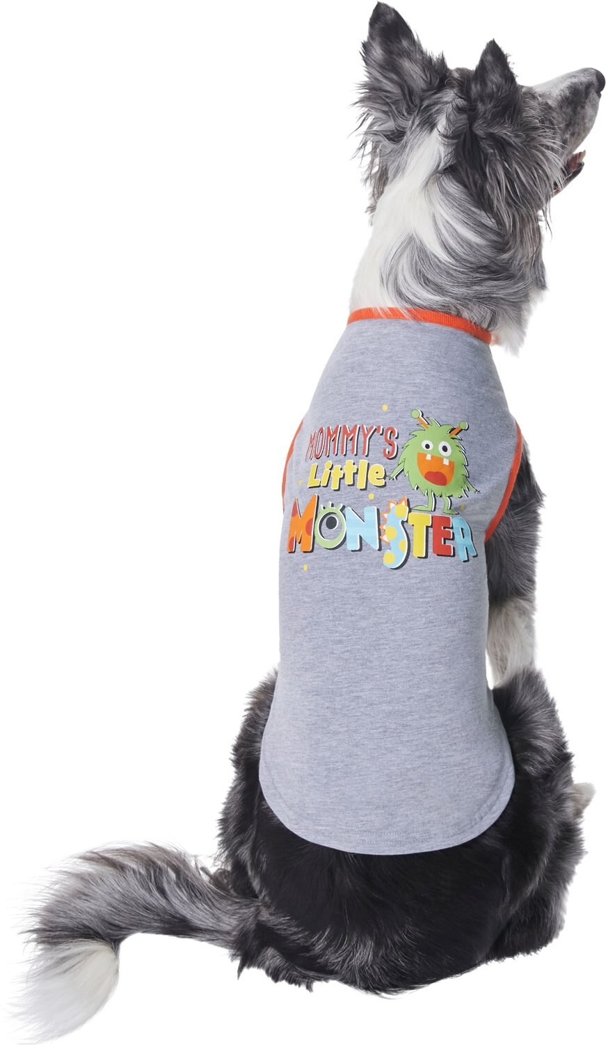 mommy's little monster dog shirt