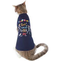 Frisco Glow in the Dark "Get Your Spook On" Dog & Cat T-Shirt, X-Small