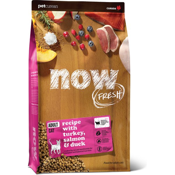 NOW FRESH Grain Free Senior Dry Cat Food 3 lb bag Chewy