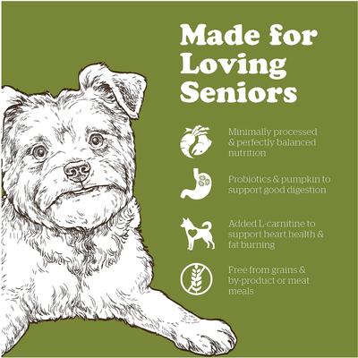 Show full view: Now Fresh Grain-Free Small Breed Senior Recipe Dry Dog Food, 12-lb bag slide 4 of 11