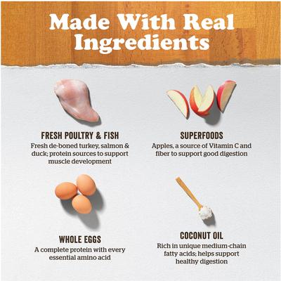 Show full view: Now Fresh Grain-Free Small Breed Senior Recipe Dry Dog Food, 12-lb bag slide 5 of 11