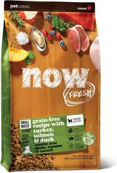 Now Fresh Grain-Free Small Breed Senior Recipe Dry Dog Food, 22-lb bag slide 1 of 9