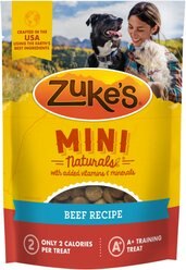 Zuke's Mini Naturals Beef Recipe Dog Treats, 6-oz bag