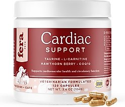 Fera Pet Organics Cardiac Support Salmon Flavor Dog & Cat Supplement, 120 capsules