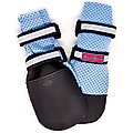 Bark Brite Lightweight Neoprene Paw Protector Dog Boots, Blue, X-Large