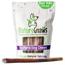 Nature Gnaws Beef Bully Sticks 11-12-in Dog Treats, 8-oz bag