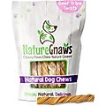 Nature Gnaws 4 - 5" Beef Tripe Twists Dog Treats, 1-lb bag