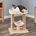 Two By Two The Laurel 21.1-in Jute Cat Scratching Post, Beige
