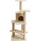 Show in main carousel: Two By Two The Evergreen 50.8-in Faux-Fleece Cat Tree & Condo, Beige slide 4 of 5