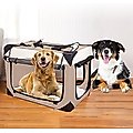 PetLuv Tuf-Crate Soft-Sided Dog Crate, Tan, Small, 20-in L x 15-in W x 15-in H