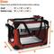 Show in main carousel: PetLuv Tuf-Crate Soft Dog Crate, Red, Small, 20-in L x 15-in W x 15-in H slide 8 of 9