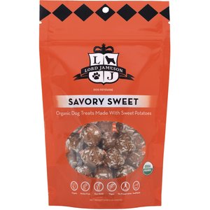 Lord Jameson Savory Sweet Vegan Dog Treats, 6-oz bag