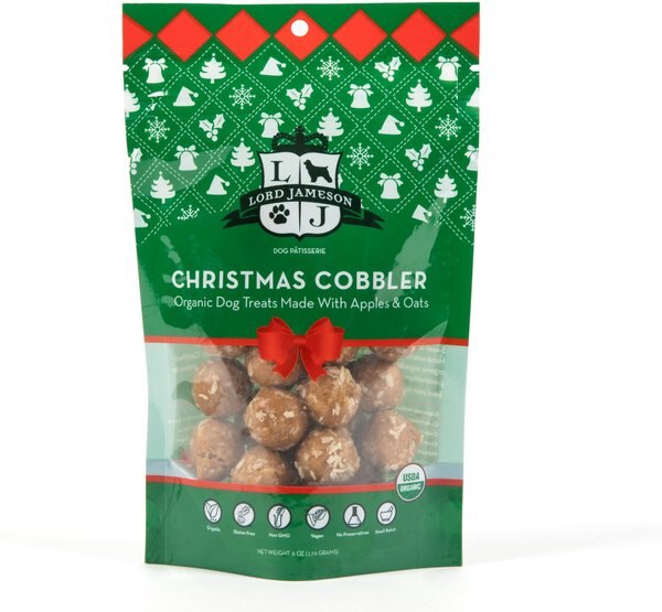 Out of Stock LORD JAMESON Christmas Cobbler Soft & Chewy Vegan Dog