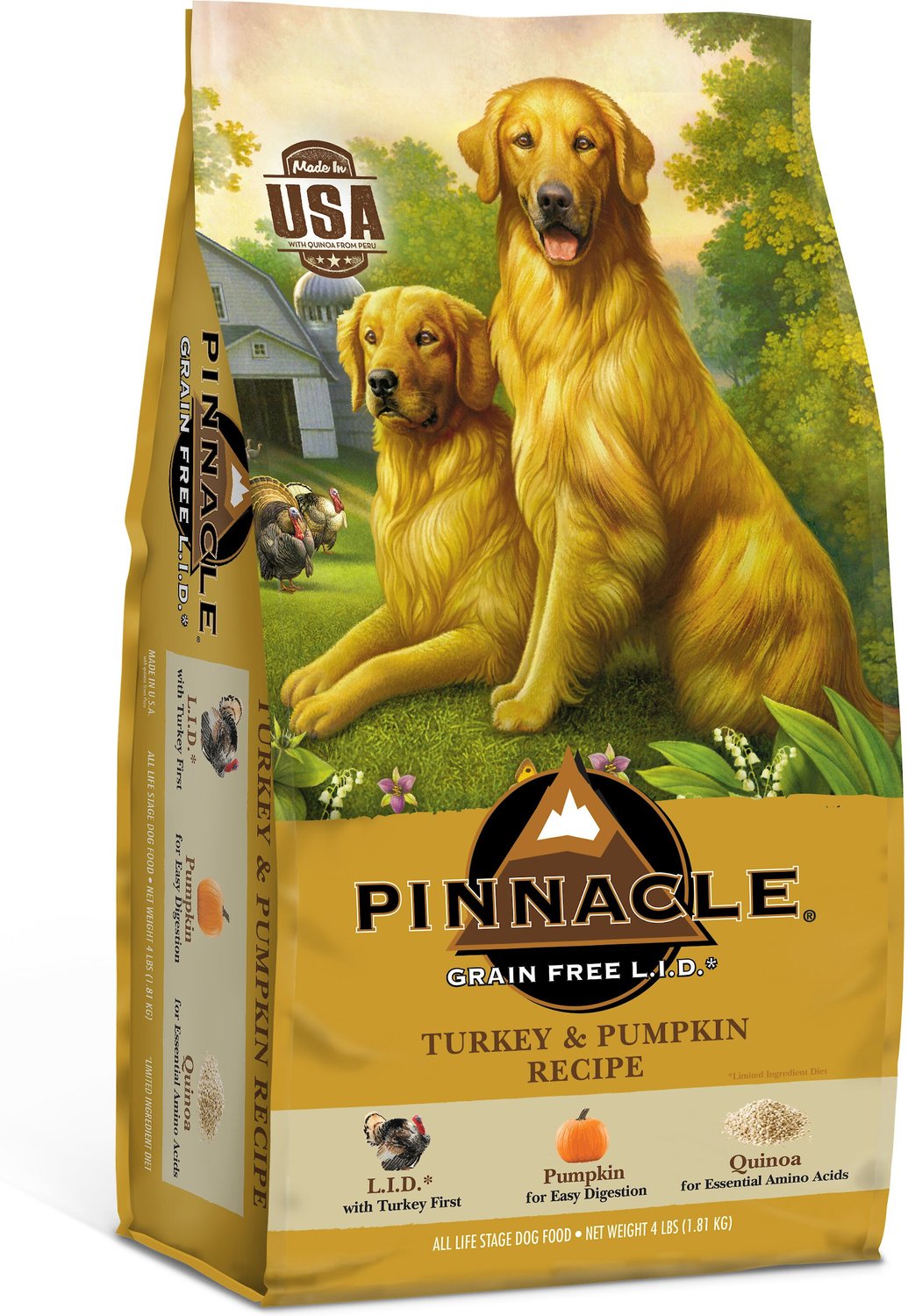 pinnacle holistic dog food