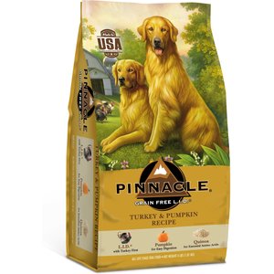 Pinnacle Turkey & Pumpkin Recipe Grain-Free Dry Dog Food, 4-lb bag