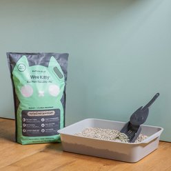 Rufus & Coco Wee Kitty Eco Plant Unscented Clumping Tofu Cat Litter, 8.8-lb, case of 4 slide 2 of 8