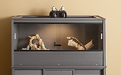 New Age Pet ECOFLEX Mojave Reptile Habitat, Grey, 48-in