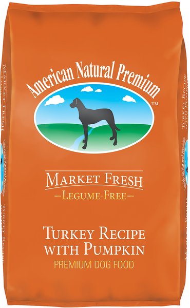 American Natural Premium Turkey with Pumpkin Recipe Legume-Free Premium Dry Dog Food, 30-lb bag slide 1 of 5