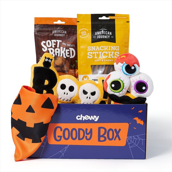 GOODY BOX Chewy Dog Toys, Treats, & Bandana reviews 