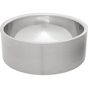Frisco Insulated Non-Skid Stainless Steel Dog & Cat Bowl, Stainless Steel, 4 Cup, 1 count