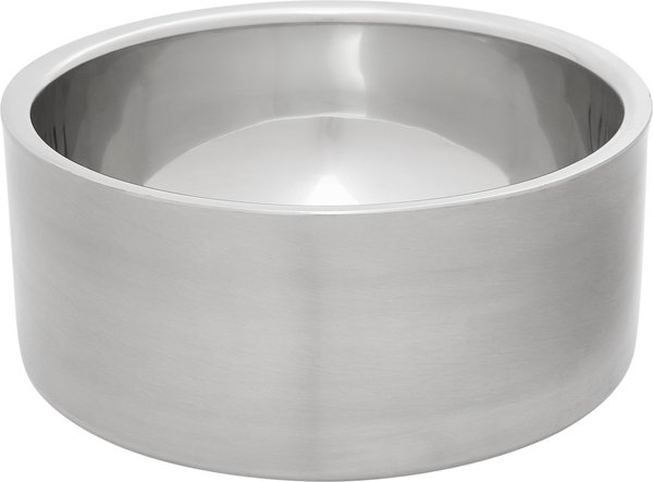 FRISCO Insulated Non-Skid Stainless Steel Dog & Cat Bowl