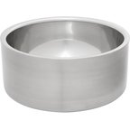 Frisco Insulated Non-Skid Stainless Steel Dog & Cat Bowl, Stainless Steel, 6 cup, 1 count