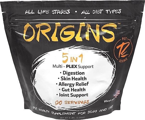 Rogue Pet Science Origins 5 in 1 Multi-Plex Support Dog & Cat Supplement, 5-lb bag slide 1 of 2