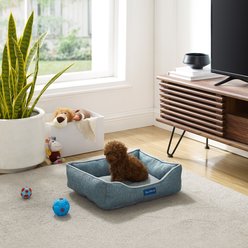 Sam's Pets Arthur Dog Bed, Teal, X-Small slide 2 of 9