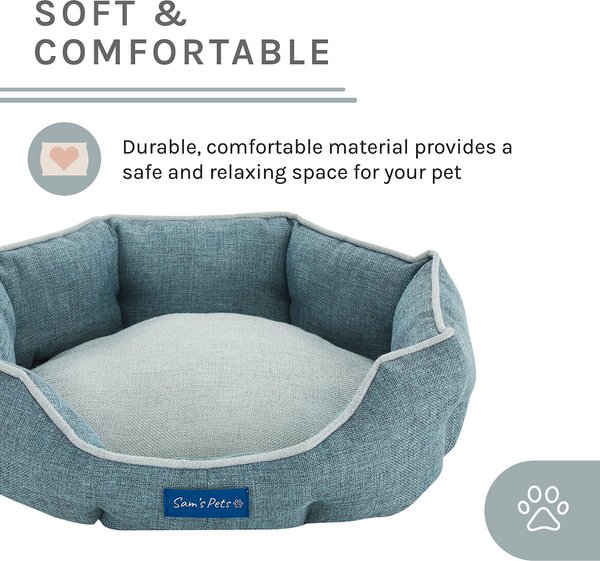 Sam's Pets Arthur Hexagon Dog Bed