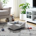 Sam's Pets Ellie Dog Bed, Gray, Small