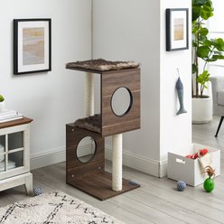 Sam's Pets Sheree 34-in Cat Tree, Dark Brown