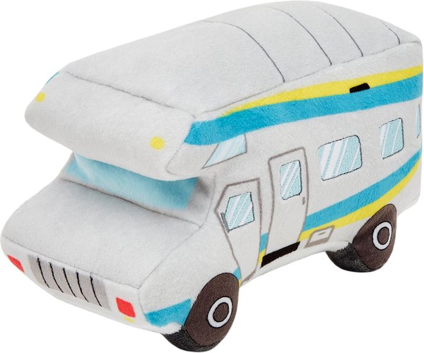 FRISCO Road Trip Camper Van Plush Squeaky Dog Toy 