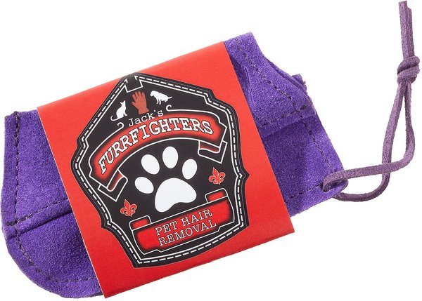 Furrfighters Pocket Travel-Size Pet Hair & Lint Remover, Purple slide 1 of 9