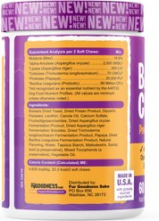 Fur Goodness Sake Barkbiotic Digestive Health Soft Chew Dog Supplement, 60 count slide 2 of 3