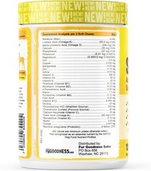 Fur Goodness Sake SmartChews Advanced Multifunction Support Soft Chew Dog Supplement, 120 count slide 2 of 3