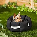 Frisco Indoor/Outdoor Deep Dish Cuddler Bolster Cat & Dog Bed, Small