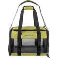 Katziela Quilted Companion Dog & Cat Carrier, Green, Small