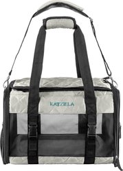 Katziela Quilted Companion Dog & Cat Carrier, Grey, Medium