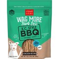 Cloud Star Wag More Bark Less K.C. Style BBQ Chicken Recipe Grain-Free Jerky Dog Treats, 10-oz bag