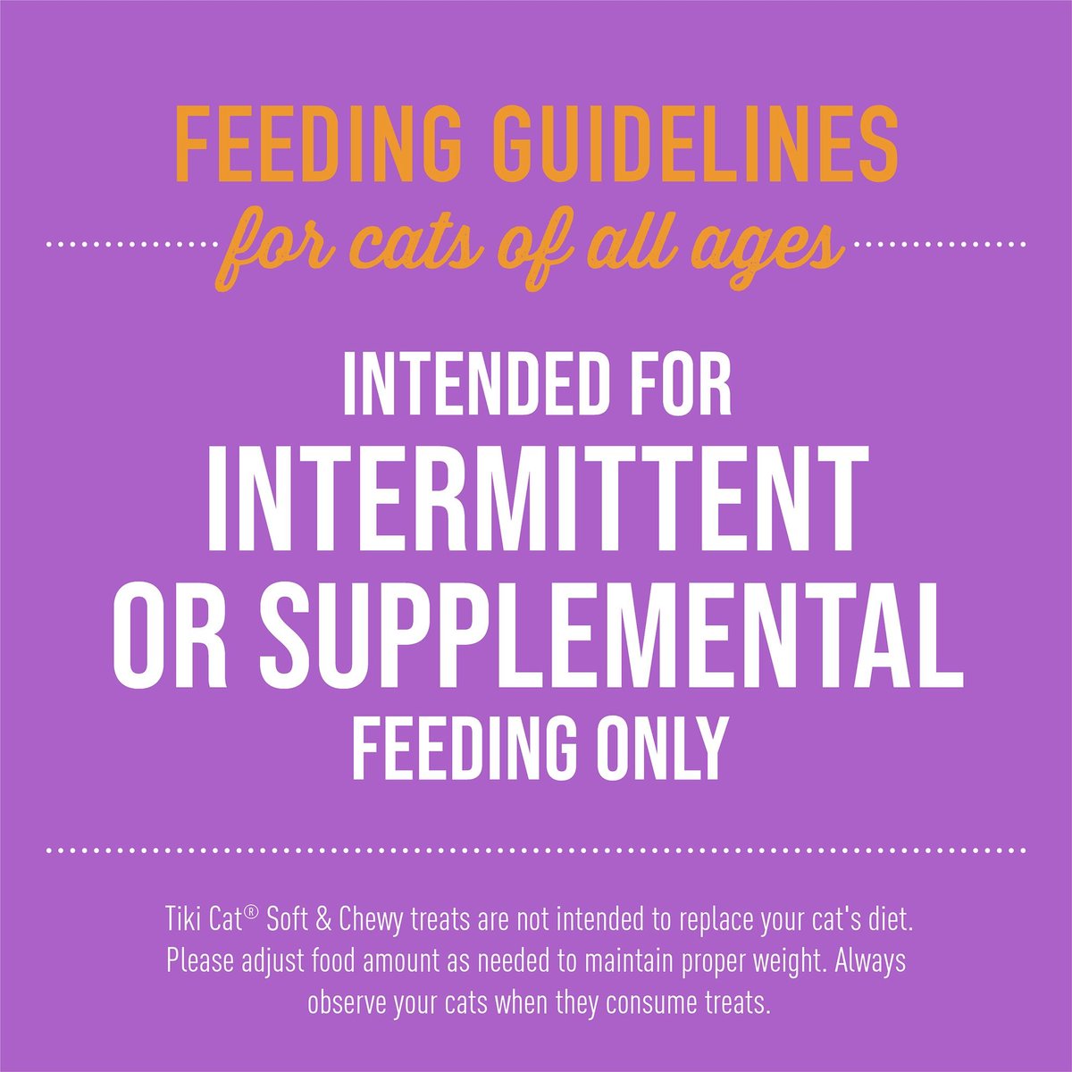 TIKI CAT Soft & Chewy Chicken Recipe GrainFree Cat Treats, 2oz pouch