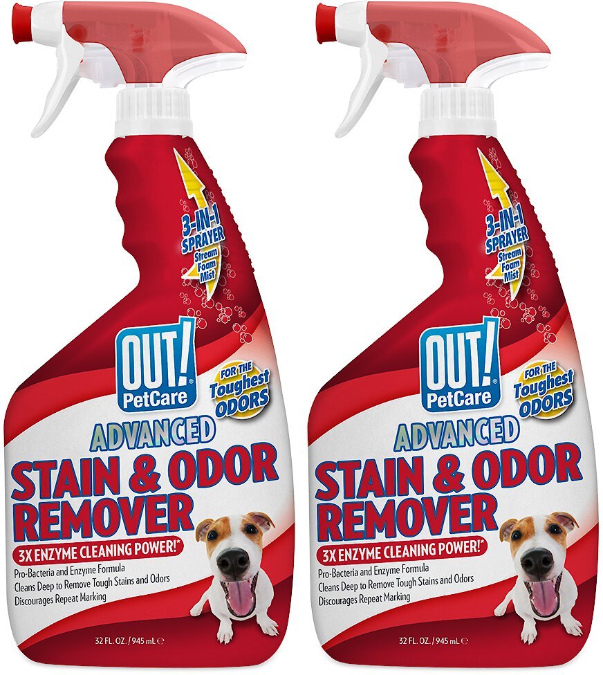 OUT! PetCare Advanced Stain  Odor Remover, 32-oz bottle, count 