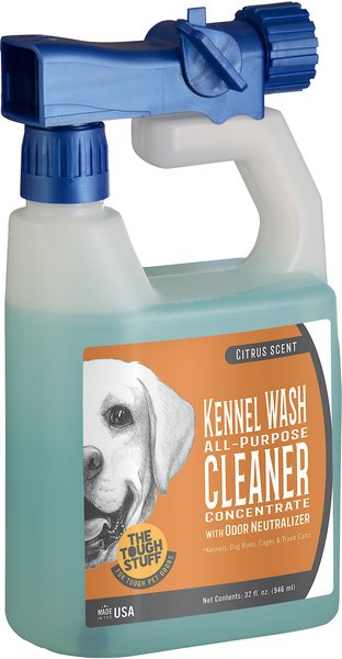 Tough Stuff Kennel Wash Citrus Scent All-Purpose Dog & Cat Cleaner Concentrate, 32-oz bottle slide 1 of 2
