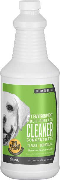 Tough Stuff Pet Environment Original Scent Multi-Surface Dog & Cat Cleaner Concentrate, 32-oz bottle slide 1 of 2