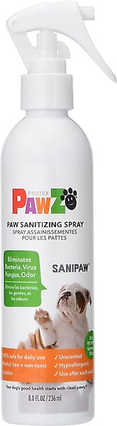 Pawz SaniPaw Sanitizing Dog & Cat Spray, 8-oz bottle slide 1 of 6