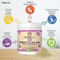 Makondo Pets 5B Digestive Health Probiotic Dog Supplement, 3.17-oz jar slide 2 of 8