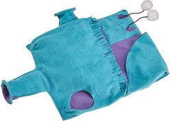 MidWest Ferret Nation & Critter Nation Busybody Blankie Ferret Hideout & Toy, Purple & Teal slide 2 of 2